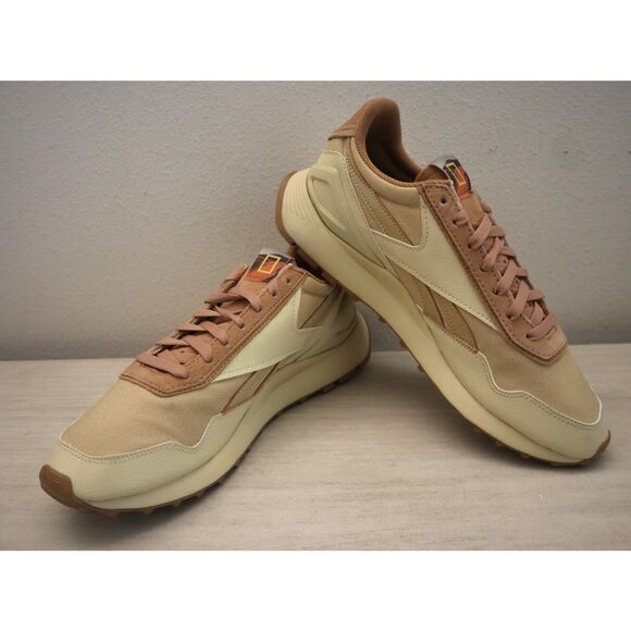 Reebok GY1195 Men's Sz 12 Brown/Gold Classic Legacy AZ National Geographic Shoes - Picture 13 of 14